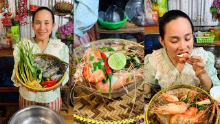Fresh Water Shrimp Sour Soup Recipe 