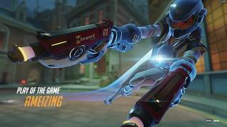 ZARYA TRACER ULT COMBO SEXTUPLE KILL