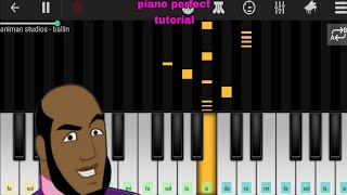 Ballin  Animan Studios PIANO TUTORIAL (FREE Sheet in the  description)#animanstudios 