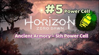 Power Cell Horizon Zero Dawn - Number 5 Location - The Mountain That Fell - Ancient Armory - Hzd