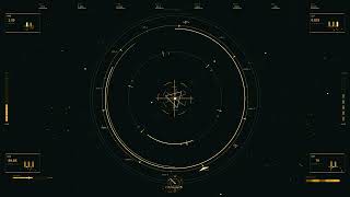 📡 Tactical Radar HUD Animation 10 Hour Screensaver Mission Control Console