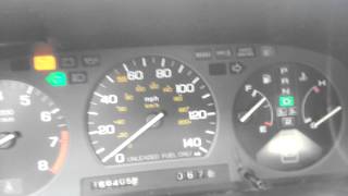 Honda prelude 89 check engine