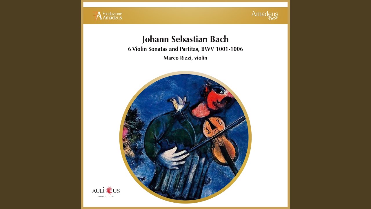 Watch Violin Sonata No. 2 in A Minor, BWV 1003: IV. Allegro on YouTube