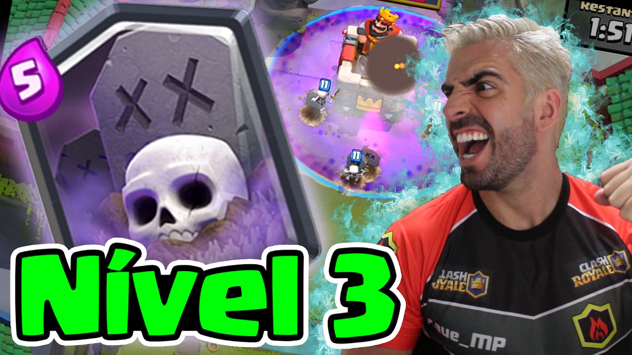 UPEI MEU CEMITÉRIO PARA O NÍVEL 3 NO CLASH ROYALE video phone beyonce mp3