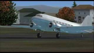 Maam Douglas Dc-3 Circuit At Tacoma Narrows