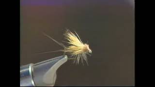 Streamside tying with sound Jack Dennis 1997 ESPN TV show Tying simple effective Mayfly Dun Emerger