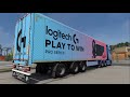Scania V8 Delivering Logitech Parts in Stunning 4K