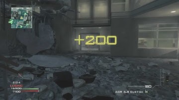 Mw3:  Awesome Crossmap Throwing Knife [HD]