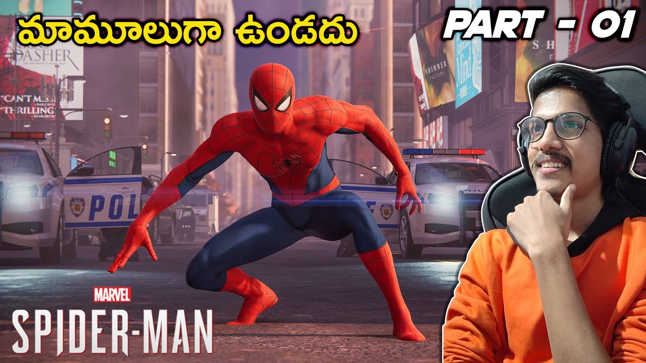 Spider-Man Remastered | In Telugu | Part - 01 | THE COSMIC BOY