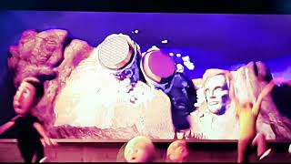 Cloudy With The Chance Of Meatballs Mount Rushmore Landmarks