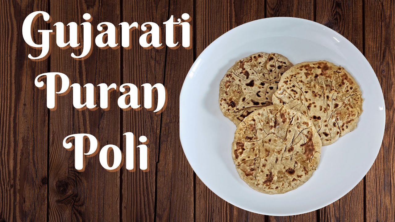 Gujarati Puran poli Recipe | Vedmi | Gali roti - YouTube