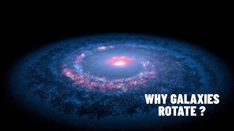 WHY DO GALAXIES ROTATE ?