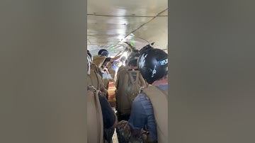 Skydivers Get Ready To Jump, Jumping From A Twin Otter AirPlane | View From Inside The Plane