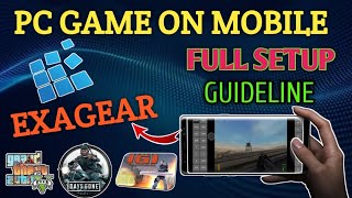 How To Play PC Game On Mobile  | Exagear Full Setup Guideline | PC Game On Android | Exagear Install screenshot 4