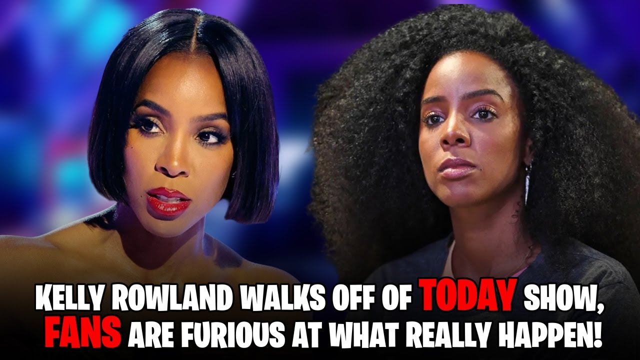 Kelly Rowland walks off of TODAY show, FANS are furious at what really
