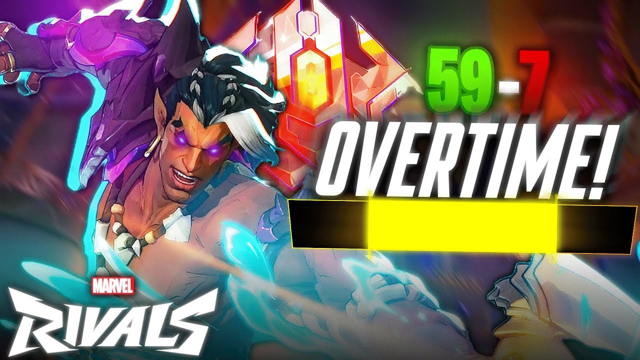 INSANE OVERTIME CLUTCH WITH NAMOR IN MARVEL RIVALS... (59 Elims) - YouTube