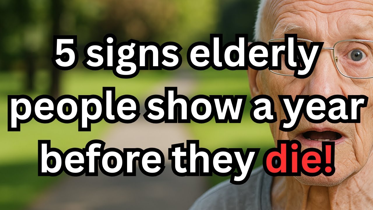 5 Subtle Signs an Elderly Loved One May Be in Their Final Year — Don’t Miss These Warnings