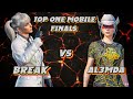 FINALS🏆🥵 BREAK🇱🇾 vs AL3MDA🇸🇾 WHO WILL BECOME TOP ONE MOBILE PLAYER?🔥 (REACTION VIDEO)😍