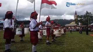 Anak SD Tunjukkan Skill Drum Band Pakai Ember Bekas