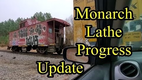Monarch Lathe Progress Update