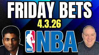 Friday NBA Picks - 4/3/26 l Craig Trapp & Indian Cowboy NBA Picks & Betting Predictions