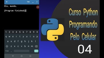 Curso Python - Aula 04 | Operadores Aritméticos | #Programando pelo celular.