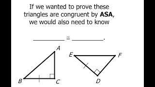 Day 05 Quiz B (07 to 11) Using Corresponding Parts of Congruent Triangles to Find Unknowns