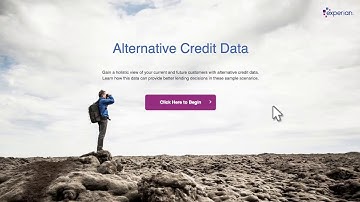 Alternative Credit Data Demo