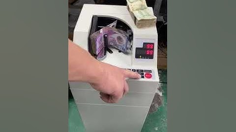 VC650 vacuum note counting machine