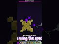 Secret Minecraft Strategy: Gold & Spectral Arrows Beat Ender Dragon! #shorts