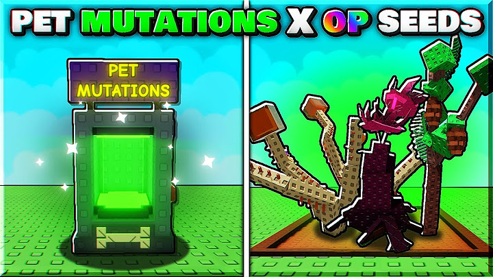 I Tested EVERY NEW PET MUTATION And SEEDS IN THE NEW GROW A GARDEN UPDATE!