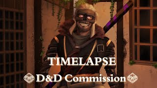 [TIMELAPSE] Painted D&amp;D Commission