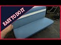 How to Reupholstery a EASY  AND Classic Bench Seat