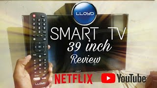 Lloyd 39inch Smart TV Review with Youtube and Netflix