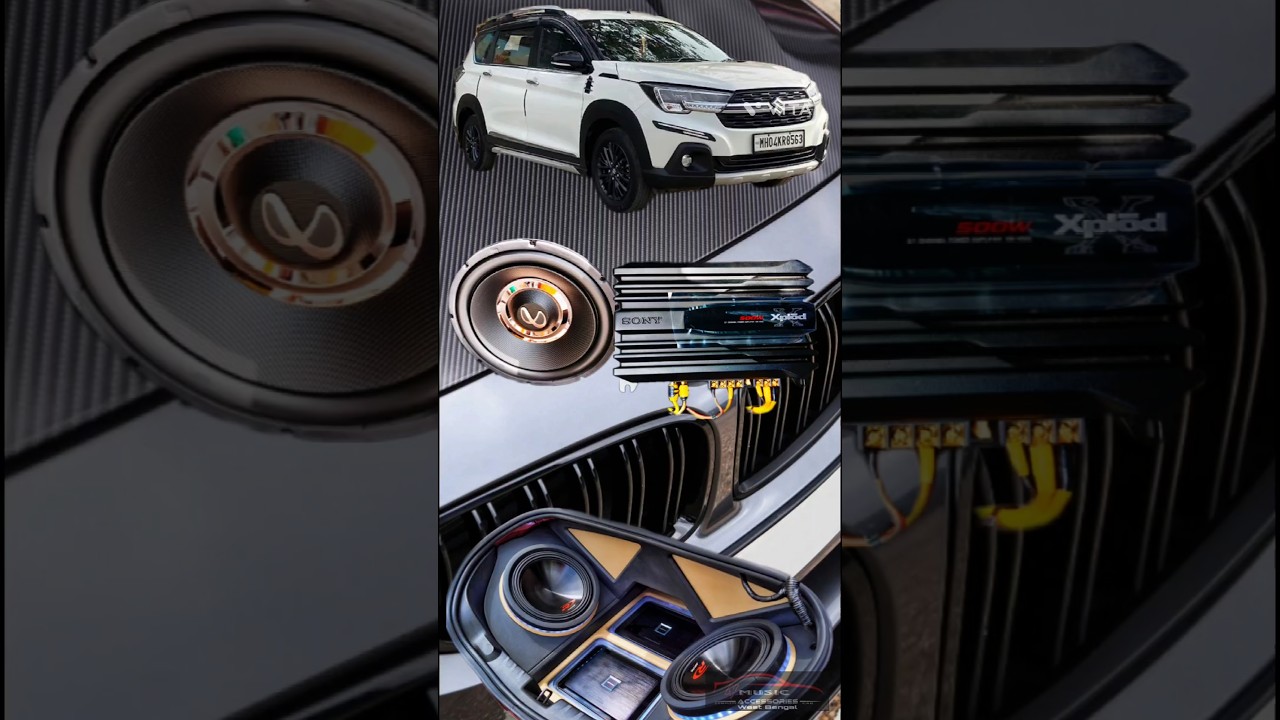 installation amplifier Subwoofer digital DSP sound for Maruti XL6 