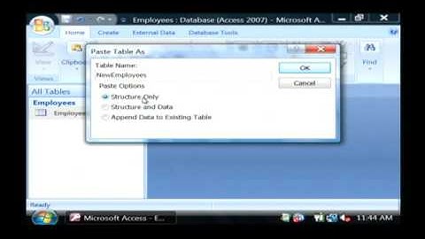Computer Troubleshooting & Tech Support : How to Delete or Copy a Table in Microsoft Access