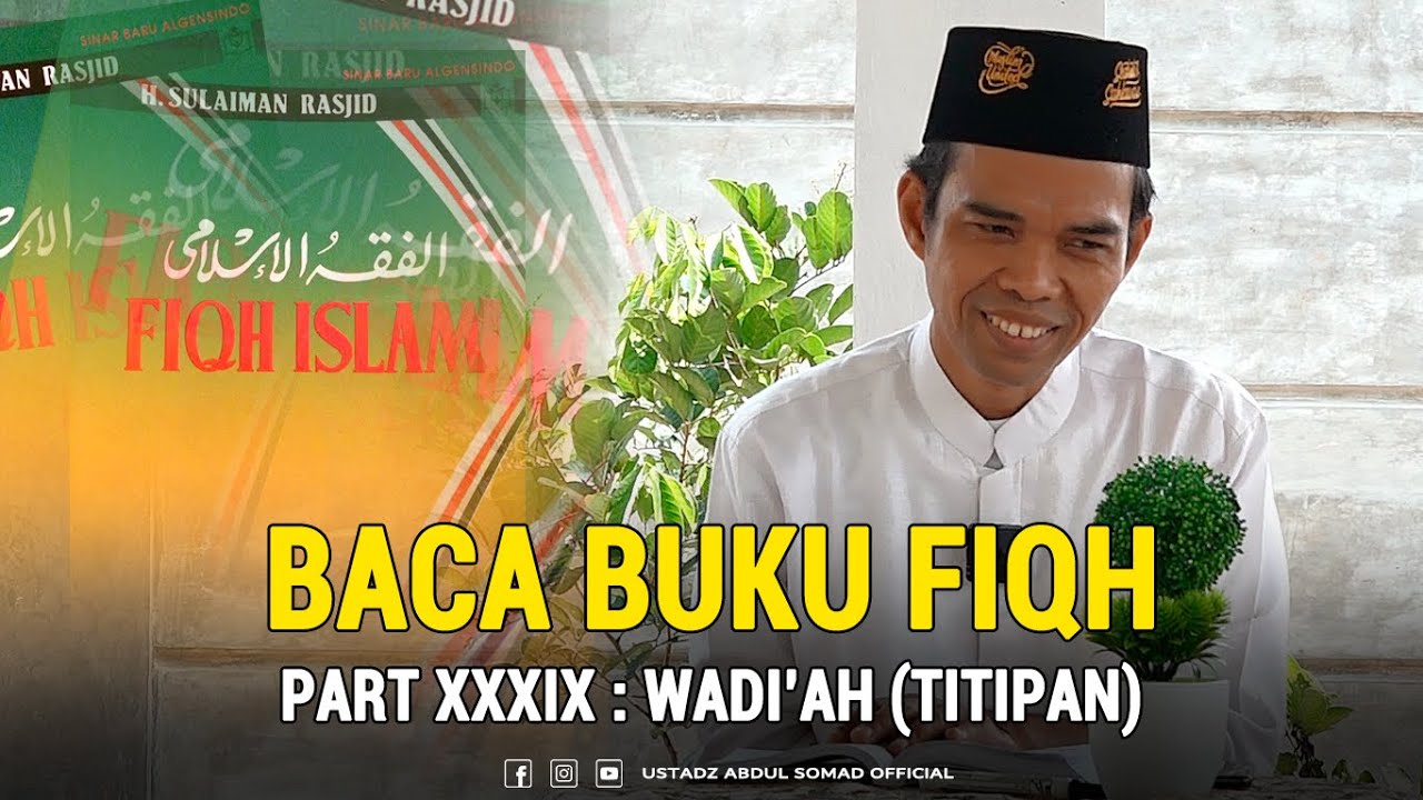 BACA BUKU FIQH : 