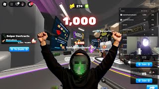 Getting to a 1000 S*T*R*E*A*K in Rivals #roblox #rivals #gaming #games