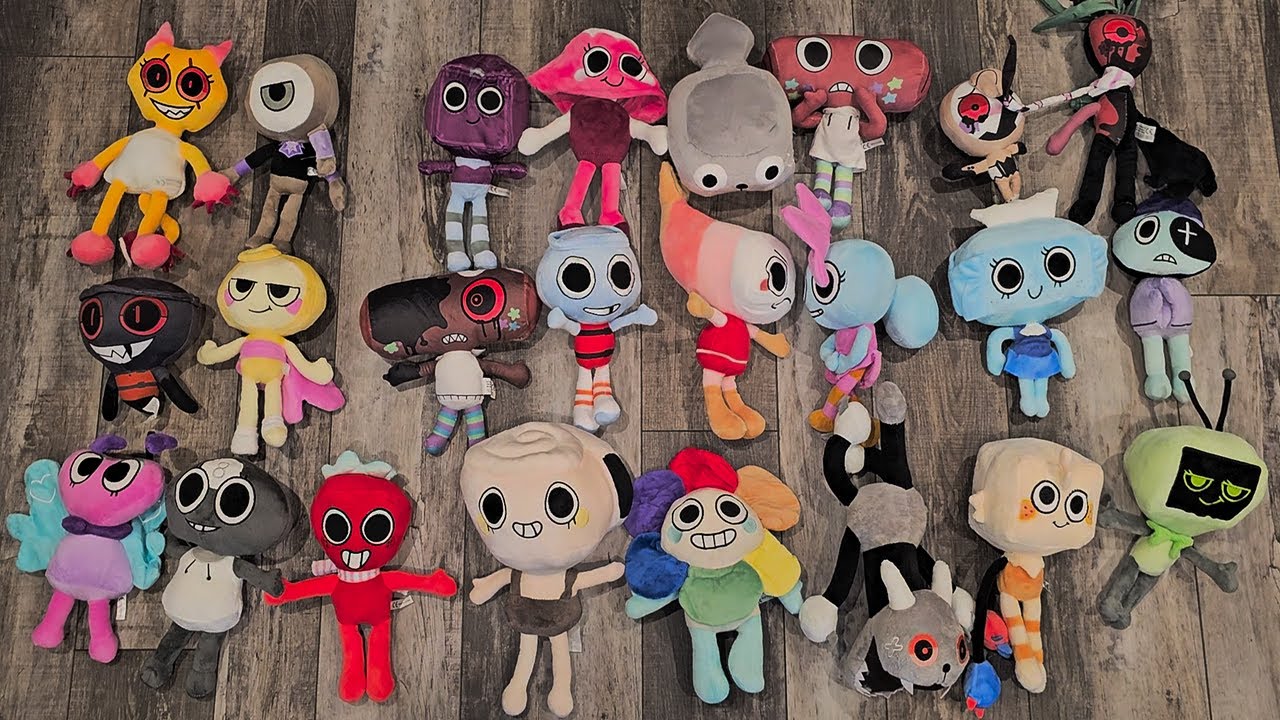 Распаковываем 24 новые плюшевые игрушки из серии Dandy's World! #dandysworld