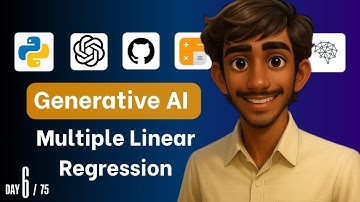 Generative AI Journey: Day 6/75 | Multiple Linear Regression (ONE SHOT)