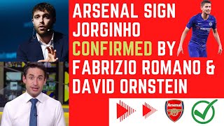Arsenal SIGN JORGINHO (CONFIRMED) ORNSTEIN \& FABRIZIO ROMANO #caicedo #arsenaltransfernews #jorginho
