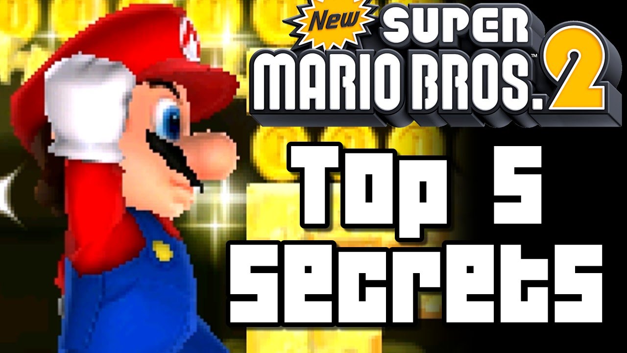 Citron At deaktivere vulgaritet New Super Mario Bros 2 TOP 5 SECRETS (3DS) - YouTube