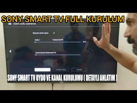 Video: Sony TV'de Kanallar Nasıl Ayarlanır