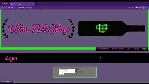 Wine Not Shop demo: Ruby on Rails, JWT, React and Stripe - Flatiron School Project