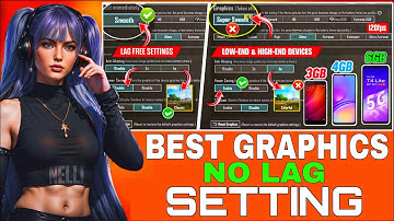 ( No Clickbait )😱BEST GRAPHICS SETTING FOR ZERO LAG🔥SUPER SMOOTH SETTING ALL DEVICES
