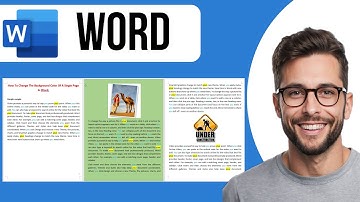 How To Change The Background Color Of A Single Page In Word