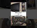 Micro wave vs Logitech g920... #steeringwheel #logitechg29 #gaming #simracing #xbox #ps5 #viral