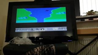 Matt plays "River Raid" for the Commodore 64 Profile
