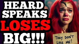 Amber Heard LOSES BIG after she BREAKS her Aquaman 2 SILENCE!