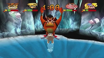 Crash Bash Walkthrough Part 32 HD 200% Warp Room 3 (Melt Panic Gold Relic)